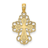 14k-beaded-lace-trim-cross-charm-SolomonJeweler-Wichita-KS-CustomJewelry