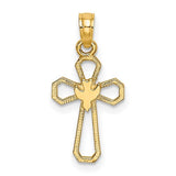14k-cut-out-cross-w-dove-charm-SolomonJeweler-Wichita-KS-CustomJewelry