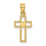 14k-cut-out-cross-w-heart-charm-SolomonJeweler-Wichita-KS-CustomJewelry