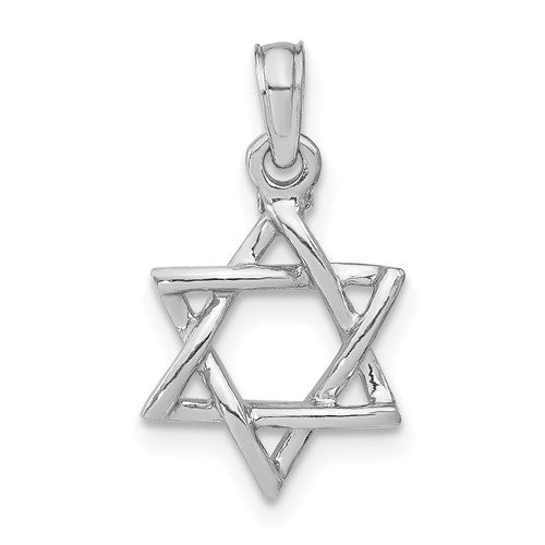 14k-white-gold-polished-star-of-david-charm-SolomonJeweler-Wichita-KS-CustomJewelry