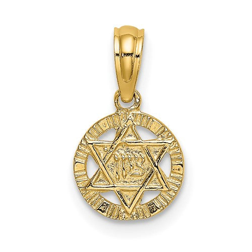 14k-engraved-star-of-david-charm-SolomonJeweler-Wichita-KS-CustomJewelry