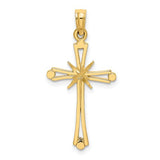 14k-d-c-w-x-center-on-cross-charm-SolomonJeweler-Wichita-KS-CustomJewelry