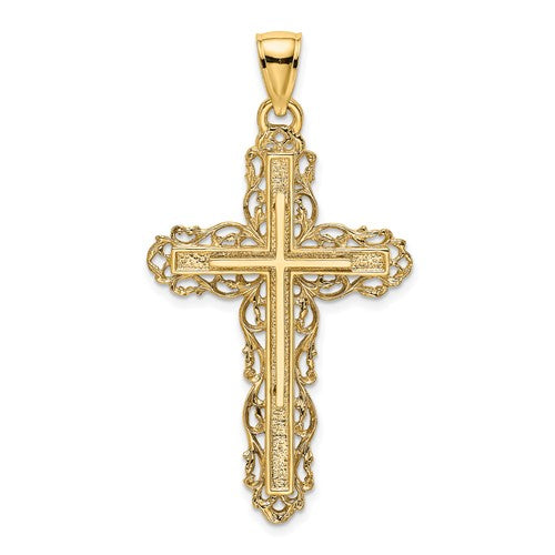 14k-cross-w-lace-trim-charm-SolomonJeweler-Wichita-KS-CustomJewelry