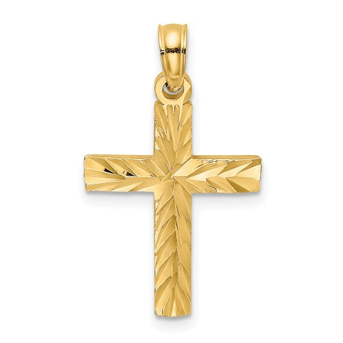14k-d-c-block-cross-charm-SolomonJeweler-Wichita-KS-CustomJewelry