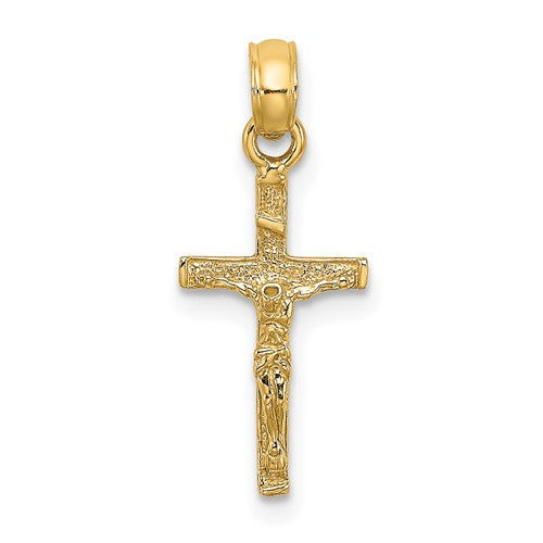 14k-mini-crucifix-charm-SolomonJeweler-Wichita-KS-CustomJewelry