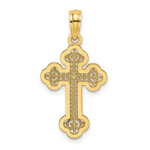 14k-lace-center-budded-cross-charm-SolomonJeweler-Wichita-KS-CustomJewelry