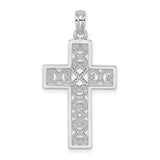 14k-white-gold-polished-square-cross-w-heart-design-charm-SolomonJeweler-Wichita-KS-CustomJewelry