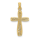 14k-cross-w-filigree-center-charm-SolomonJeweler-Wichita-KS-CustomJewelry
