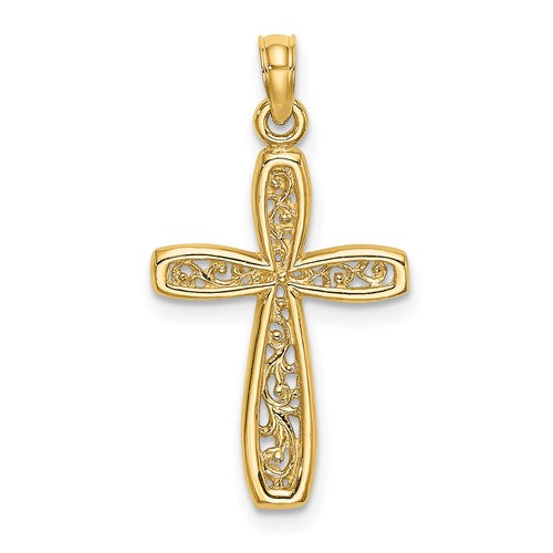 14k-cross-w-filigree-center-charm-SolomonJeweler-Wichita-KS-CustomJewelry