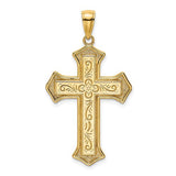 14k-2-d-filigree-center-block-cross-charm-SolomonJeweler-Wichita-KS-CustomJewelry