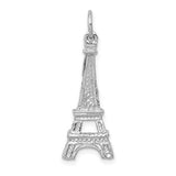 14k-white-gold-solid-polished-eiffel-tower-charm-SolomonJeweler-Wichita-KS-CustomJewelry