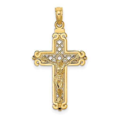 14k-fancy-crucifix-charm-SolomonJeweler-Wichita-KS-CustomJewelry