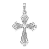 14k-white-gold-cross-w-heart-center-charm-SolomonJeweler-Wichita-KS-CustomJewelry