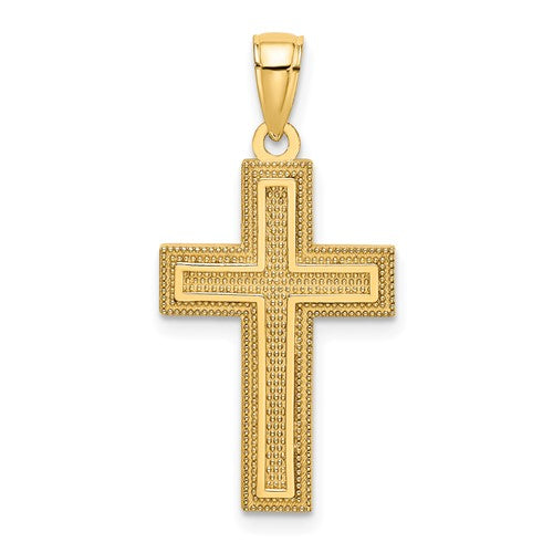 14k-block-cross-charm-SolomonJeweler-Wichita-KS-CustomJewelry