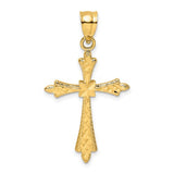 14k-d-c-cross-w-fancy-edges-charm-SolomonJeweler-Wichita-KS-CustomJewelry