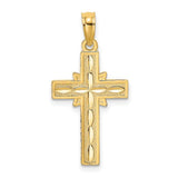 14k-d-c-etched-cross-charm-SolomonJeweler-Wichita-KS-CustomJewelry