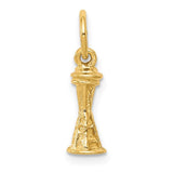 14k-solid-polished-space-needle-charm-SolomonJeweler-Wichita-KS-CustomJewelry
