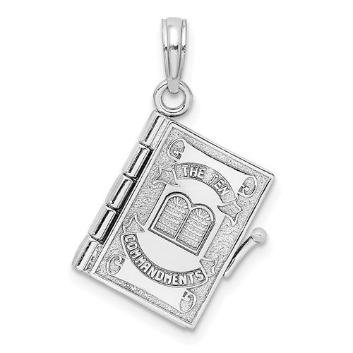 14k-white-gold-3-d-moveable-ten-commandments-book-charm-SolomonJeweler-Wichita-KS-CustomJewelry
