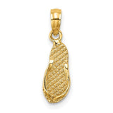14k-3d-key-west-flip-flop-charm-SolomonJeweler-Wichita-KS-CustomJewelry