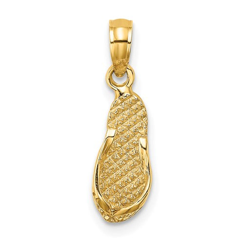 14k-3d-key-west-flip-flop-charm-SolomonJeweler-Wichita-KS-CustomJewelry