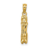 14k-3d-polished-marco-island-cat-charm-SolomonJeweler-Wichita-KS-CustomJewelry