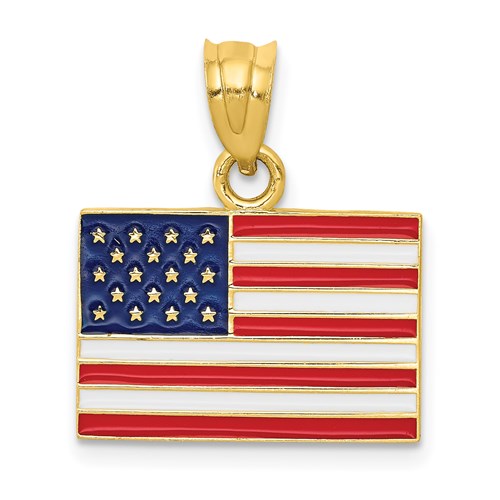 14k-enameled-united-states-flag-pendant-SolomonJeweler-Wichita-KS-CustomJewelry