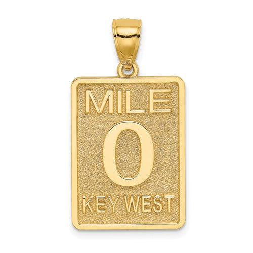 14k-mile-marker-0-key-west-charm-SolomonJeweler-Wichita-KS-CustomJewelry