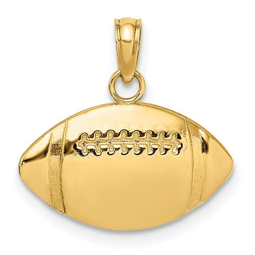 14k-2-d-engraveable-football-charm-SolomonJeweler-Wichita-KS-CustomJewelry