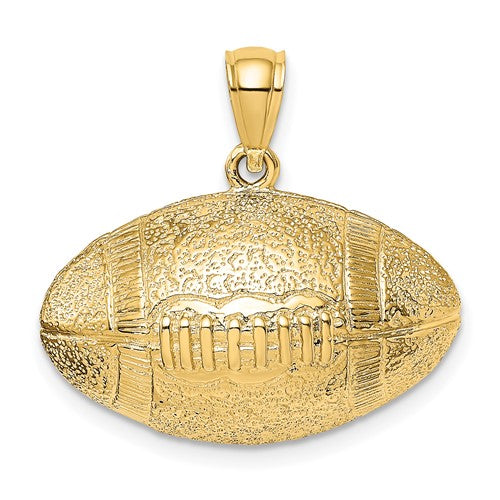 14k-3-d-football-horizontal-pendant-SolomonJeweler-Wichita-KS-CustomJewelry