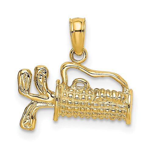 14k-2-d-textured-and-engraved-golf-bag-charm-SolomonJeweler-Wichita-KS-CustomJewelry