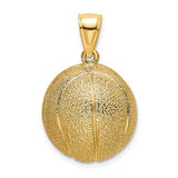 14k-3-d-textured-basketball-charm-SolomonJeweler-Wichita-KS-CustomJewelry
