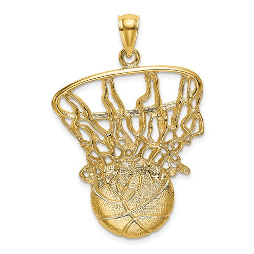 14k-swoosh-basketball-and-net-charm-SolomonJeweler-Wichita-KS-CustomJewelry
