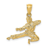 14k-3-d-karate-man-pendant-SolomonJeweler-Wichita-KS-CustomJewelry
