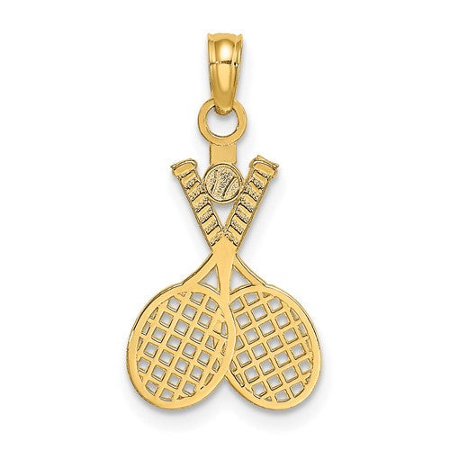 14k-double-tennis-racket-w-ball-charm-SolomonJeweler-Wichita-KS-CustomJewelry