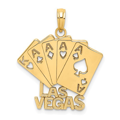 14k-las-vegas-w-playing-cards-charm-SolomonJeweler-Wichita-KS-CustomJewelry