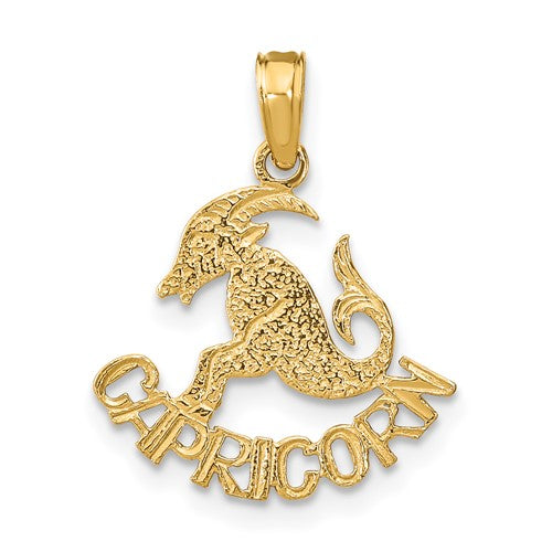 14k-capricorn-zodiac-charm-SolomonJeweler-Wichita-KS-CustomJewelry