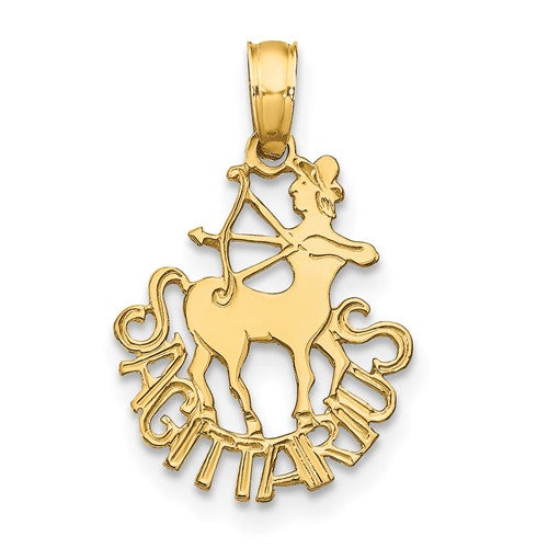 14k-sagittarius-zodiac-charm-SolomonJeweler-Wichita-KS-CustomJewelry
