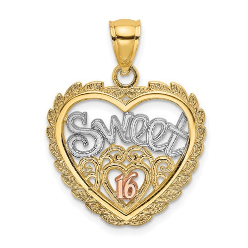 14k-two-tone-white-rhodium-sweet-16-in-heart-charm-SolomonJeweler-Wichita-KS-CustomJewelry