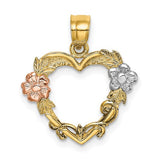 14k-two-tone-with-white-rhodium-flower-in-heart-charm-SolomonJeweler-Wichita-KS-CustomJewelry