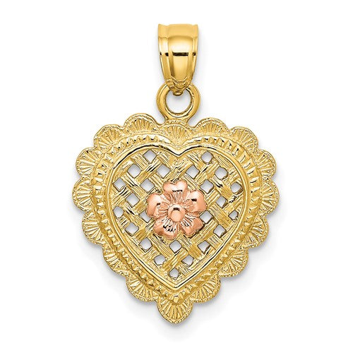 14k-yellow-and-rose-gold-flower-in-heart-basket-charm-SolomonJeweler-Wichita-KS-CustomJewelry
