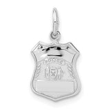 14k-white-gold-police-badge-charm-SolomonJeweler-Wichita-KS-CustomJewelry