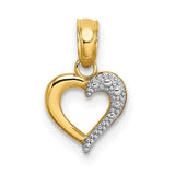 14k-with-white-rhodium-textured-mini-heart-charm-SolomonJeweler-Wichita-KS-CustomJewelry