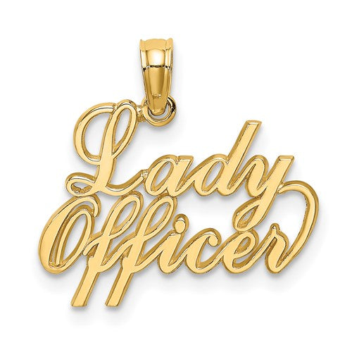 14k-lady-officer-charm-SolomonJeweler-Wichita-KS-CustomJewelry