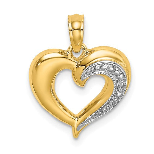 14k-w-rh-polished-and-textured-heart-charm-SolomonJeweler-Wichita-KS-CustomJewelry