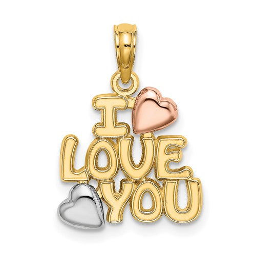 14k-two-tone-w-white-rhodium-i-love-you-w-hearts-charm-SolomonJeweler-Wichita-KS-CustomJewelry