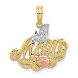 14k-two-tone-w-white-rhodium-1-mom-w-flower-charm-SolomonJeweler-Wichita-KS-CustomJewelry