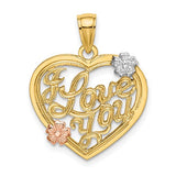 14k-two-tone-w-white-rhodium-i-love-you-heart-w-flowers-charm-SolomonJeweler-Wichita-KS-CustomJewelry