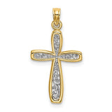 14k-w-rhodium-filigree-cross-charm-SolomonJeweler-Wichita-KS-CustomJewelry