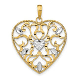 14k-w-rhodium-filigree-leaf-accent-heart-charm-SolomonJeweler-Wichita-KS-CustomJewelry