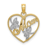 14k-w-rhodium-textured-heart-w-mom-charm-SolomonJeweler-Wichita-KS-CustomJewelry